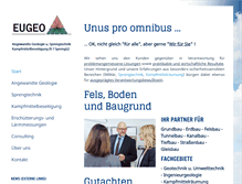 Tablet Screenshot of eugeo.de